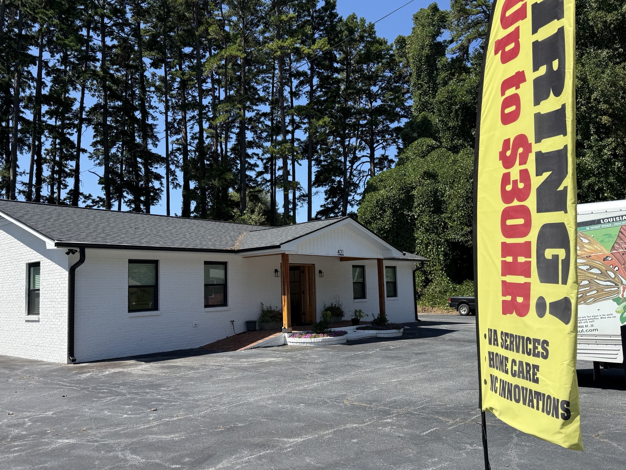 We are now in Salisbury!